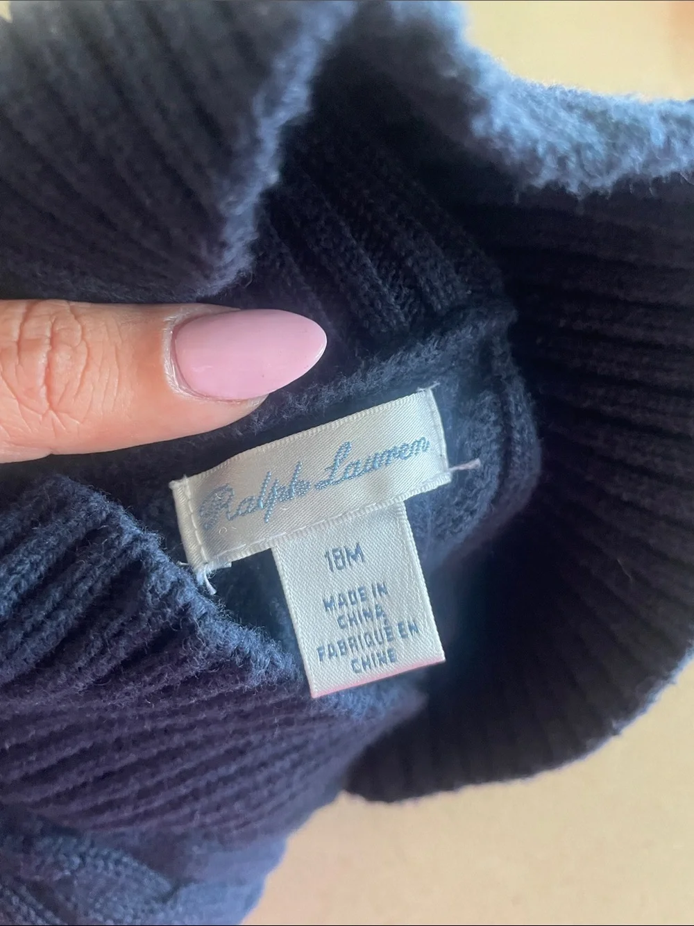 Ralph Lauren Cable-Knit Cotton Shawl Cardigan